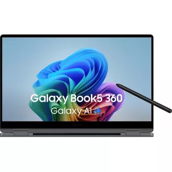 Portátil híbrido (2 en 1) Samsung Galaxy Book5 360 NP754QHA-KA4DE — Intel Core Ultra 7 258V, 15,6