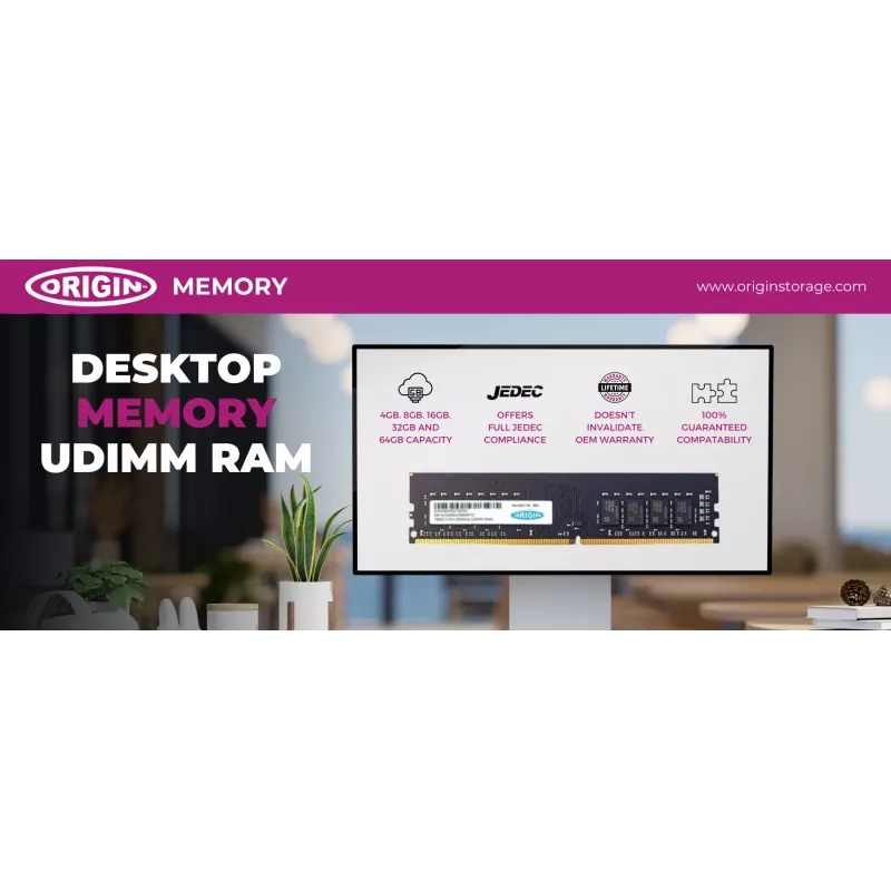 Origin Storage 8GB DDR3 1600MHz UDIMM 2Rx8 Non-ECC 1,5V