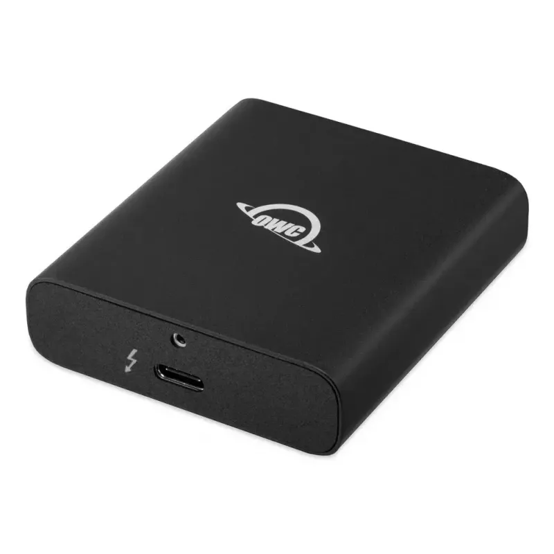 Adaptador gráfico USB OWC Thunderbolt Dual DisplayPort 7680 x 4320 píxeles negro
