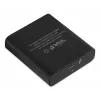 Adaptador gráfico USB OWC Thunderbolt Dual DisplayPort 7680 x 4320 píxeles negro