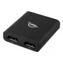 Adaptador gráfico USB OWC Thunderbolt Dual DisplayPort 7680 x 4320 píxeles negro