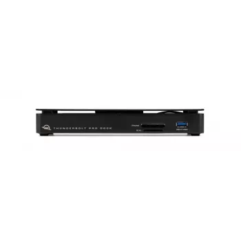 Dock OWC Thunderbolt Pro con cable Thunderbolt 3 negro 85W de alimentación 40 Gbit/s
