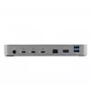 Dock con cable OWC Thunderbolt 4 negro gris 3,5 mm Ethernet 1000 Mbit/s