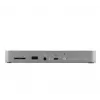 Dock con cable OWC Thunderbolt 4 negro gris 3,5 mm Ethernet 1000 Mbit/s
