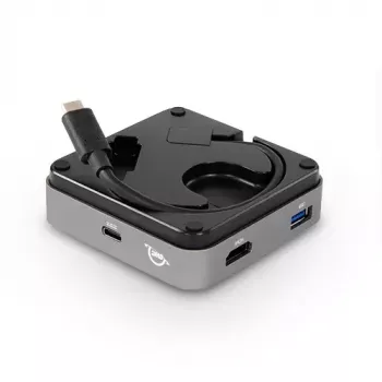 Dock de viaje USB-C OWC OWC USB-C Travel Dock con cable USB 3.2 Gen 1
