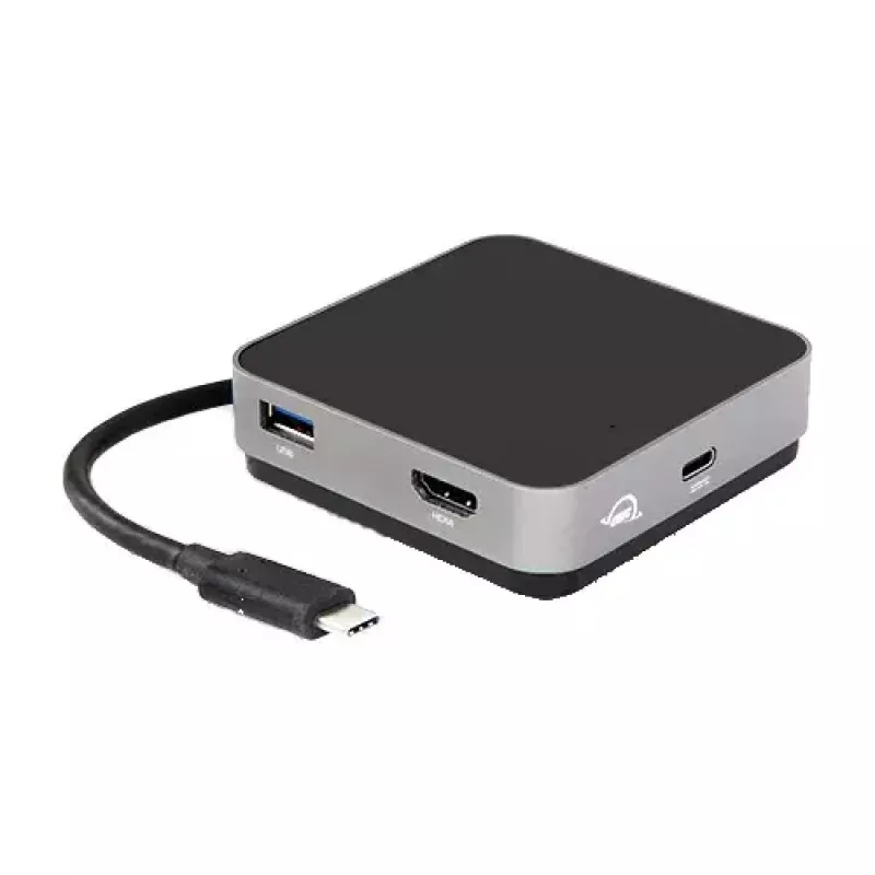 Dock de viaje USB-C OWC OWC USB-C Travel Dock con cable USB 3.2 Gen 1