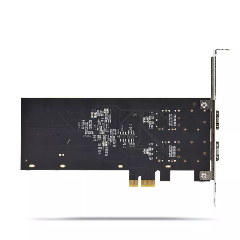 Tarjeta de red StarTech.com 2 puertos GbE SFP, PCIe 2.0 x1, controlador Intel I350-AM2 2x 1GbE, 1000BASE cobre/fibra, NIC Gigabit Ethernet de doble puerto, backplanes para sobremesa/servidor - compatible con Windows y Linux