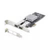 Tarjeta de red StarTech.com 2 puertos GbE SFP, PCIe 2.0 x1, controlador Intel I350-AM2 2x 1GbE, 1000BASE cobre/fibra, NIC Gigabit Ethernet de doble puerto, backplanes para sobremesa/servidor - compatible con Windows y Linux
