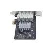 Tarjeta de red StarTech.com 4 puertos GbE SFP, PCIe 2.0 x2 (compatible con x4, x8, x16), controlador Intel I350-AM4 4x 1GbE, 1000BASE cobre/fibra, NIC Gigabit Ethernet de cuatro puertos para sobremesa/servidor - Windows y Linux