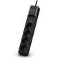 Protector contra sobretensiones CyberPower P0420SUD0-DE negro 4 salidas AC 200 - 250 V 1,8 m