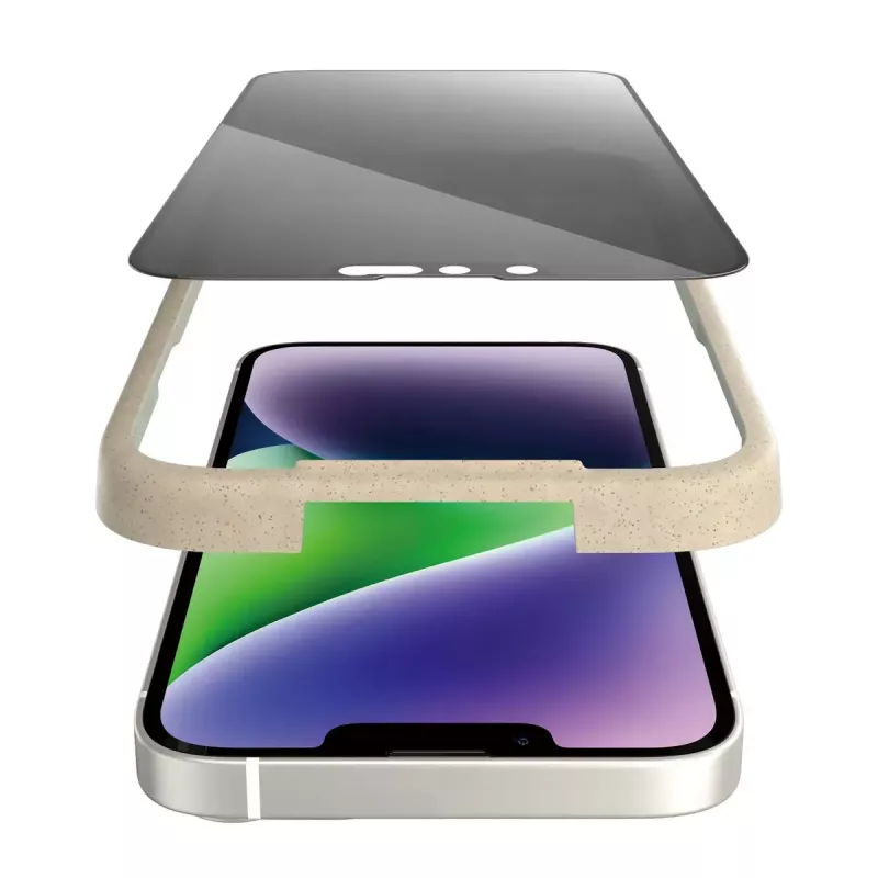 PanzerGlass ® Protector de pantalla de privacidad iPhone 14 Plus | 13 Pro Max | Ultra-Wide Fit con EasyAligner