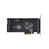 StarTech.com Tarjeta USB PCIe de 4 puertos, USB 3.2 5 Gbit/s, tarjeta de expansión PCI Express con 4 controladores USB independientes, 4 puertos USB-A, Windows/macOS/Linux