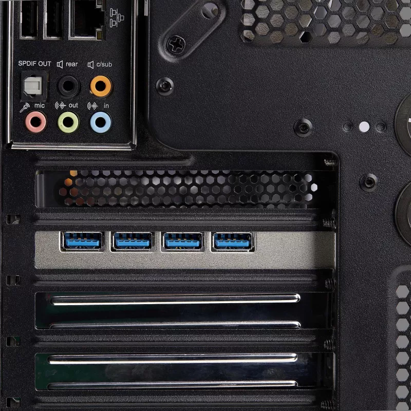 StarTech.com Tarjeta USB PCIe de 4 puertos, USB 3.2 5 Gbit/s, tarjeta de expansión PCI Express con 4 controladores USB independientes, 4 puertos USB-A, Windows/macOS/Linux