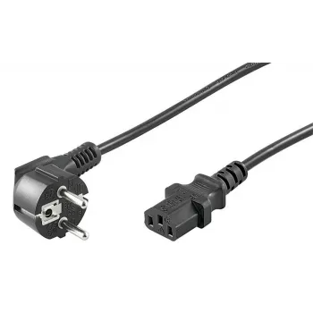 Cable de alimentación Microconnect PE010405 negro 0,5 m conector hembra C13