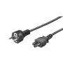 Microconnect PE010810S Cable de alimentación negro 1 m CEE7/7 conector hembra C5