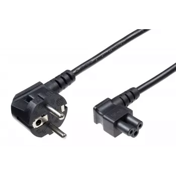 Microconnect PE010818A Cable de alimentación negro 1,8 m conector hembra C5
