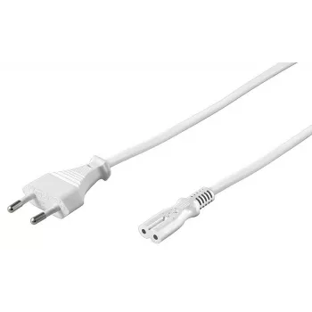 Microconnect PE030705W Cable de alimentación blanco 0,5 m conector macho Type C conector hembra C7