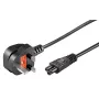 Microconnect PE090810 Cable de alimentación negro 1 m conector hembra C5