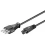 Microconnect PE100830 Cable de alimentación negro 3 m conector hembra C5