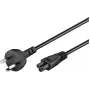 Microconnect PE120818 Cable de alimentación negro 1,8 m conector hembra C5
