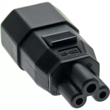 Microconnect PEA0408 Adaptador de cable C14 C5 negro