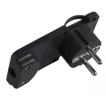 Adaptador de conector macho tipo F Microconnect PESCHPLUG-B 230 V 16 A