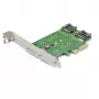 StarTech.com Tarjeta adaptadora 3 puertos M.2 SSD (NGFF) – 1 x PCIe (NVMe) M.2, 2 x SATA III M.2 – PCIe 3.0