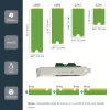 StarTech.com Tarjeta adaptadora 3 puertos M.2 SSD (NGFF) – 1 x PCIe (NVMe) M.2, 2 x SATA III M.2 – PCIe 3.0