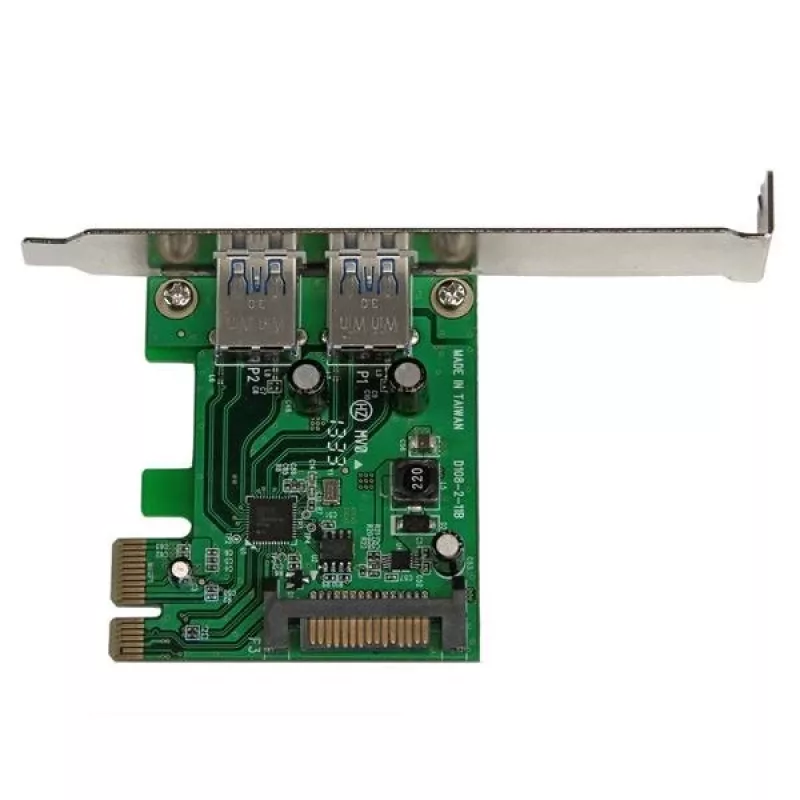 StarTech.com Tarjeta PCI Express (PCIe) SuperSpeed USB 3.0 de 2 puertos PEXUSB3S24