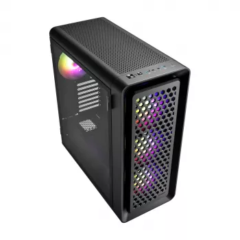 FSP CUT593P Caja Full Tower mITX, mATX, ATX Negra ARGB