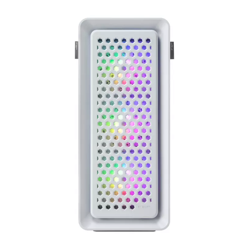 FSP CUT593P Caja Full Tower mITX, mATX, ATX Blanca ARGB