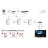 LevelOne Repetidor PoE Gigabit, en cascada, Interior/Exterior