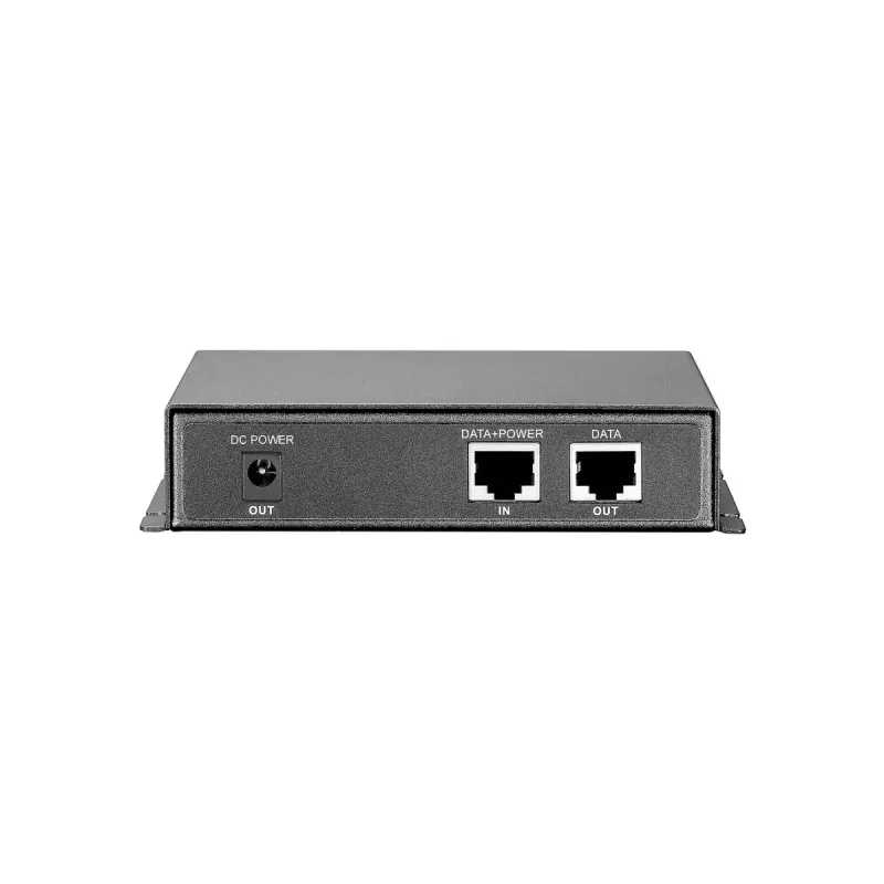 LevelOne Splitter PoE de alta potencia Fast Ethernet, salida 24V AC