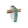 LevelOne Fuente de alimentación industrial 48V DC, 75W, carril DIN, compatible con PoE