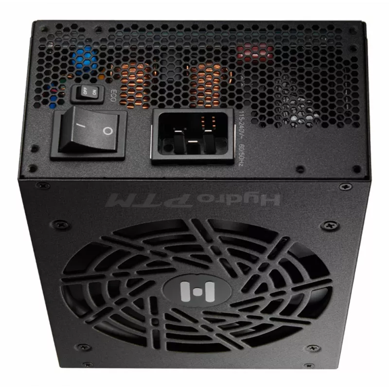 FSP Hydro PTM PRO 1350W fuente de alimentación ATX ATXV3.1 negro, 1350 W, 110 - 240 V, 50/60 Hz, activo, 20 W, 1350 W