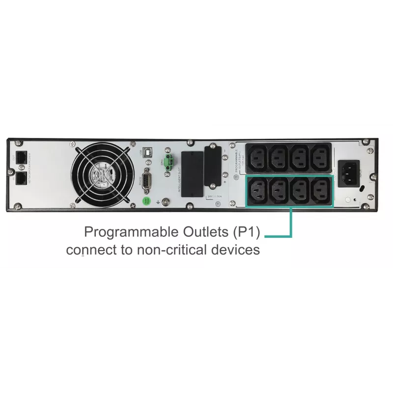 FSP Clippers RT 2K sistema de alimentación ininterrumpida (SAI) doble conversión (online) 2 kVA 2000 W