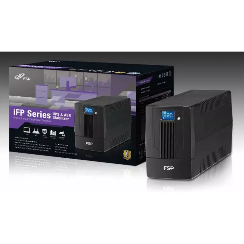 FSP iFP 800 sistema de alimentación ininterrumpida (SAI) line-interactive 0,8 kVA 480 W 2 salidas AC