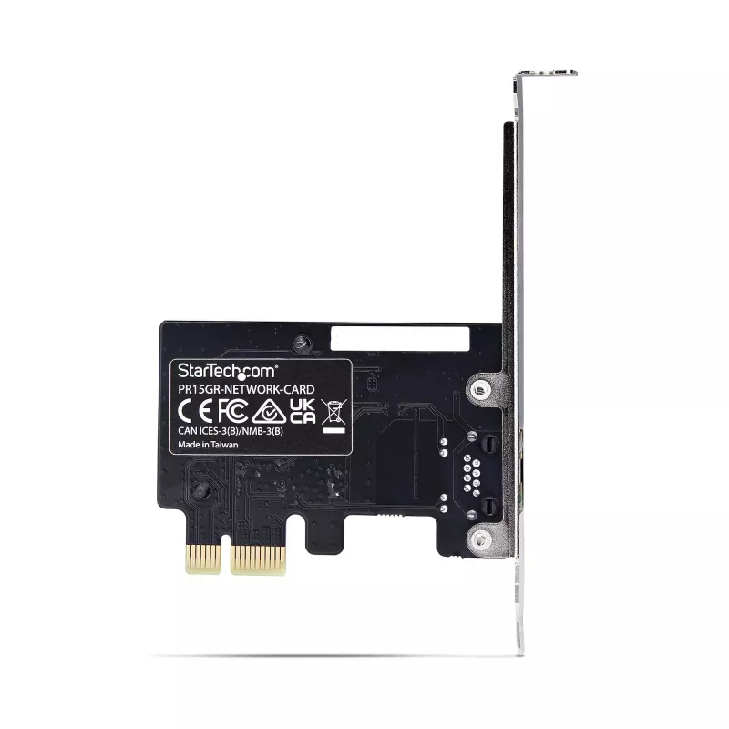 StarTech.com tarjeta de red PCIe 1 puerto 5G Gigabit, tarjeta LAN PCI Express 5G/2,5G/1G/100M/10M, Realtek RTL8126, Windows y Linux, conforme a TAA