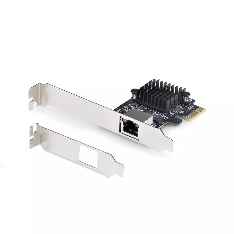 StarTech.com tarjeta de red PCIe 1 puerto 5G Gigabit, tarjeta LAN PCI Express 5G/2,5G/1G/100M/10M, Realtek RTL8126, Windows y Linux, conforme a TAA