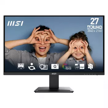 MSI Pro MP273U monitor de ordenador 68,6 cm (27 pulgadas) 3840 x 2160 píxeles 4K Ultra HD negro