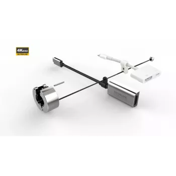Vivolink PROADRING10S adaptador de cable de vídeo HDMI plateado