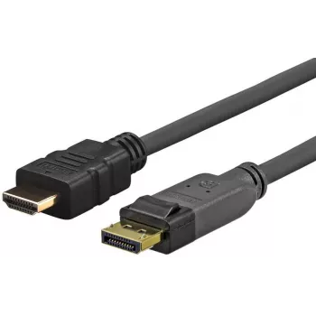 Vivolink PRODPHDMI4K1.5 Adaptador de cable de vídeo 1,5 m DisplayPort HDMI Negro