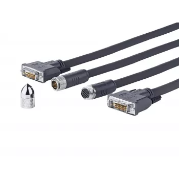 Vivolink PRODVICW10 Cable DVI 10 m DVI-D Negro
