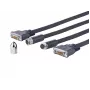 Vivolink PRODVICW20 Cable DVI 20 m DVI-D Negro