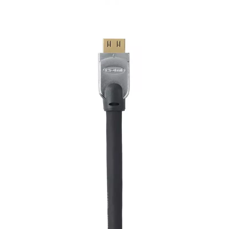 Vivolink Pro PROHDMIHDM20 cable HDMI con cabeza metálica, 20 m, HDMI tipo A (estándar), con Ethernet, negro / plateado