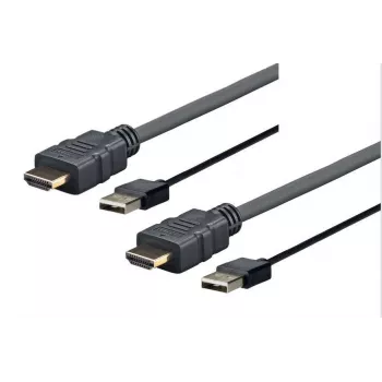 Vivolink PROHDMIUSB1 adaptador de cable de vídeo 1 m HDMI USB Type-A negro