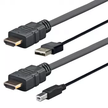 Vivolink PRO HDMI W/USB 2.0 A/B (AMP) 2 m 4096x2160 negro