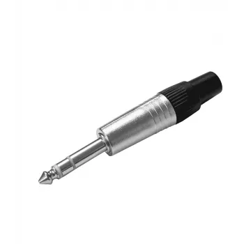 Vivolink PROJACK6.3S cable de audio 6,35 mm negro conector macho a conector macho cobre