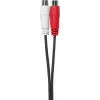 Vivolink PROMJMRCAF0.2 cable de audio 0,2 m 2 x RCA 3,5 mm negro