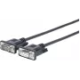 Vivolink PRORS15 cable serie negro 15 m RS-232